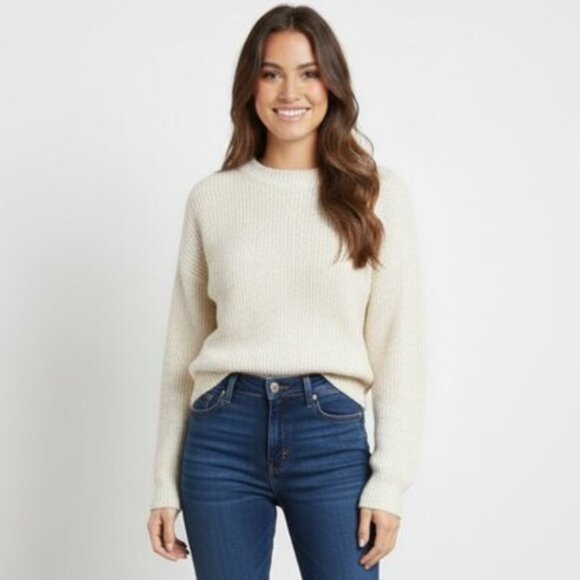 Nordstrom BP Women's Sweater Space Dye Rainbow Multicolor Long Sleeve Size Small - Picture 1 of 8